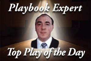 Playbook Expert Top Play of the Day